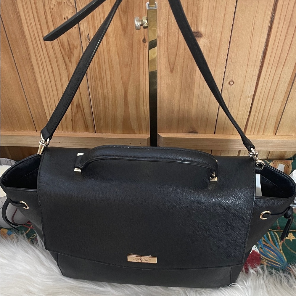 💜Kate Spade Black Satchel Bag - Picture 4 of 13